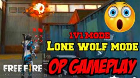 Free Fire Video Lone Wolf 1 Vs 1 Gameplay Shootout Public Thank You