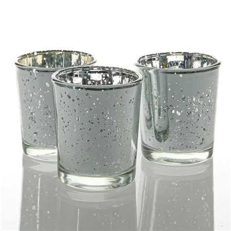 Richland Silver Mercury Votive Holders Set Of 12 Save On Crafts