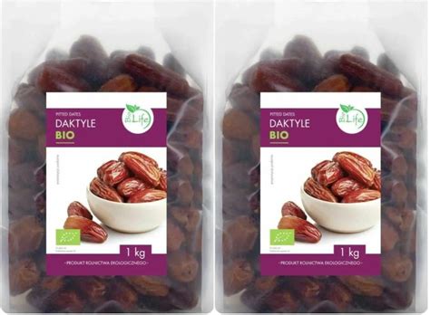 Biolife Daktyle Suszone Bez Pestek Bio 2X1kg Ceny I Opinie Ceneo Pl