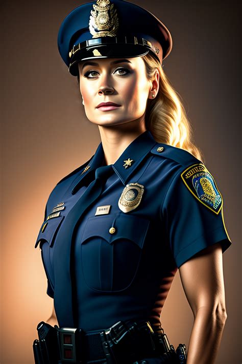 Lexica Brie Larson As A Female Police Officer Realistic Detailed