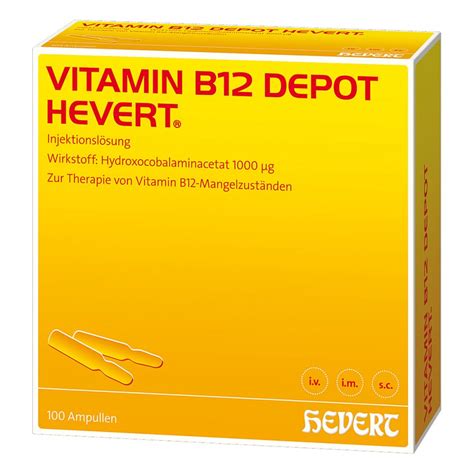 Vitamin B Depot Hevert Ampullen Stk Apotheke De