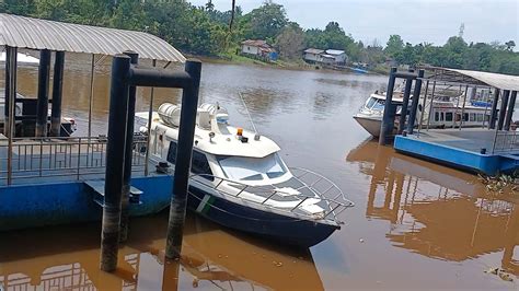 Suasana Pelabuhan Sungai Duku Pekanbaru Di Saat Hari Kerja YouTube