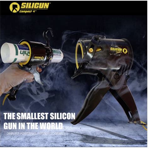 Siligun Silicone Caulking Gun Anti Drip Extreme Duty Caulking Gun