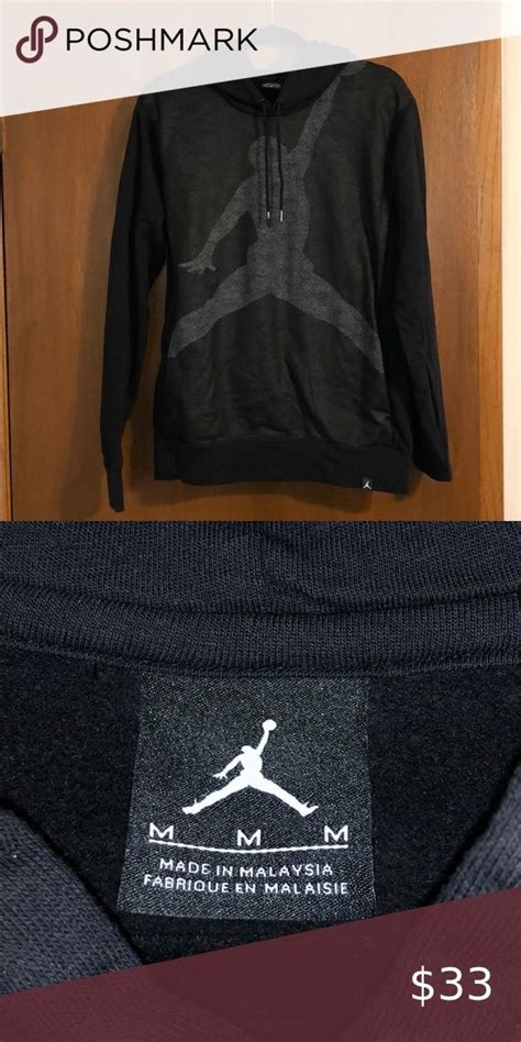 Jordan Hoodie (men’s) | Hoodies men, Black jordan hoodie, Jordan shirts