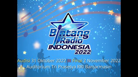 BINTANG RADIO INDONESIA RRI BANJARMASIN 2022 YouTube