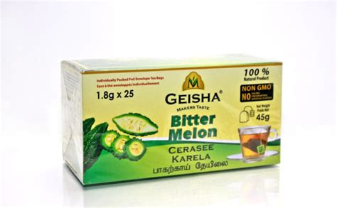 Geisha Bitter Melon Tea 45g 18g X 25 Pouches Sri Lankan Roots