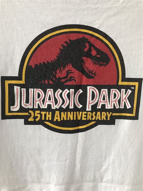 Movie Jurassic Park 25th Anniversary Dinosour Screen Backprinted Grailed