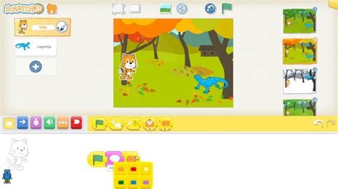 Scratch Jr Cambiar De Escenario Tutorial Castellano Youtube