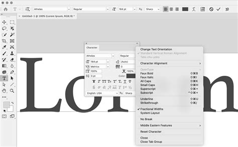 Solved: Font problem in Photoshop - looks a bit fat, round... - Adobe Community - 13489488