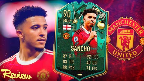 Jadon Sancho 90 Winter Wildcard Review Español Fifa 23 Ultimate Team