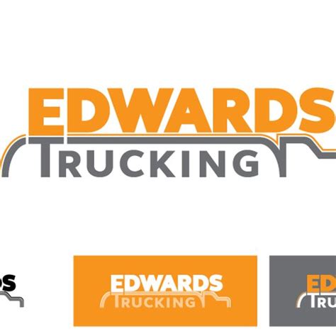 Create a logo for a new trucking company - Edwards Trucking - something ...