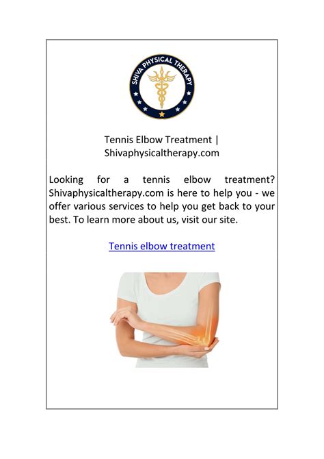 Ppt Tennis Elbow Treatment Powerpoint Presentation Id 11661556