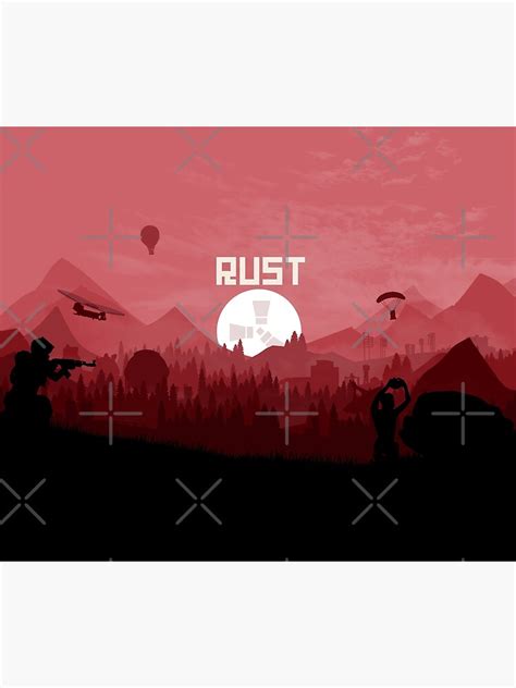 "Red Rust" Poster for Sale by Anjolinson | Redbubble