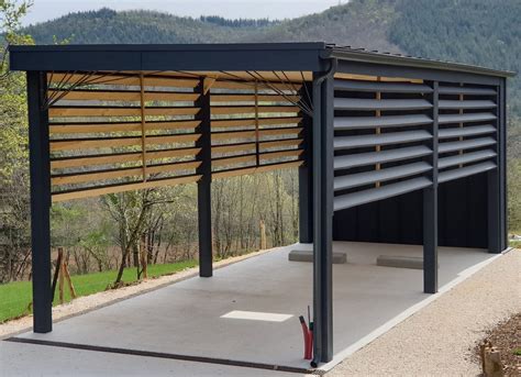 Carports En Aluminium Con Us Sur Mesure En Alsace