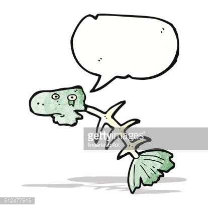 Old Fish Bones Cartoon Stock Clipart | Royalty-Free | FreeImages