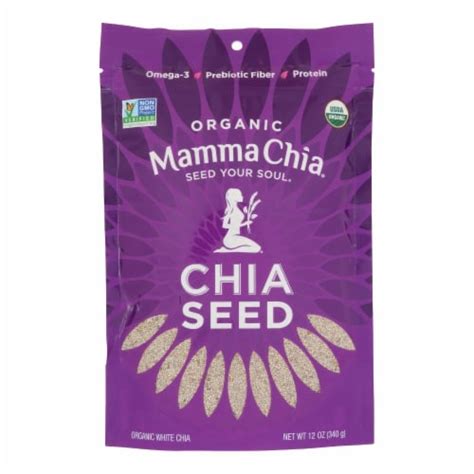 Mamma Chia Organic White Chia Seeds 4 Pk 12 Oz Fry’s Food Stores