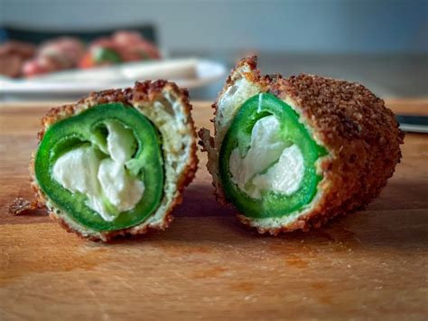 Recette De Poppers Classiques Jalapenos Farcis Au Fromage à La Crème