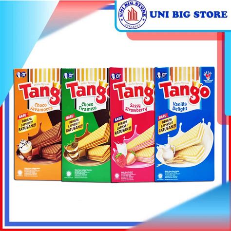 Jual Tango Long Wafer Box Isi 20 Pcs X 7 Gram Choco Tiramisu Vanilla