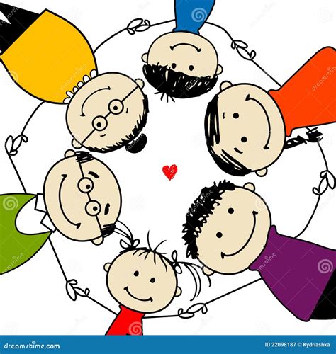 Family Together Clipart