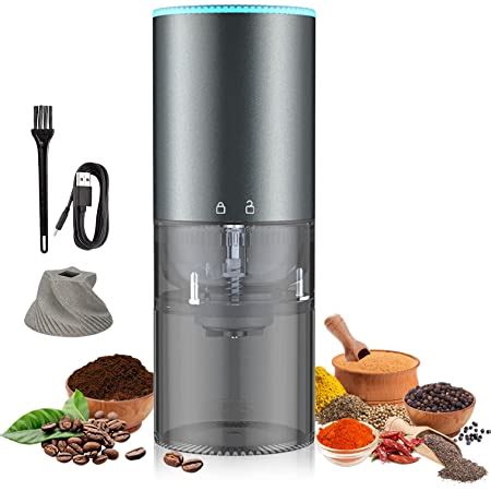 Amazon De Kaffeem Hle Elektrisch Kaffeebohnenm Hle Mini F Llmenge G