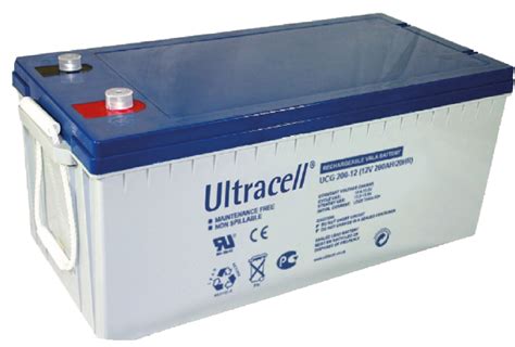 Batería Ultracell GEL Ciclo Profundo 200AH 12V FullSol SpA