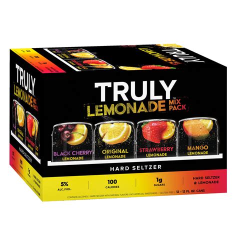 Truly Oz Cans Lemonade Variety Pack Total Wine Liquors