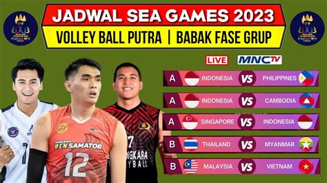 Jadwal Sea Games 2023 Voli Indonesia Vs Filipina Jadwal Voli Sea