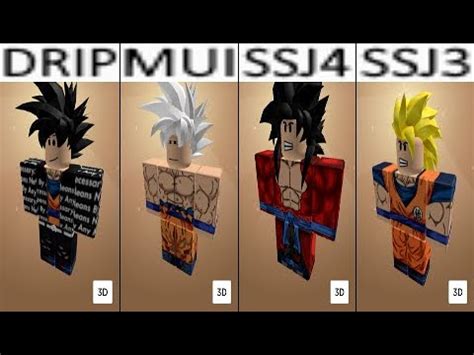 Top 99 goku roblox avatar đang gây sốt trên mạng