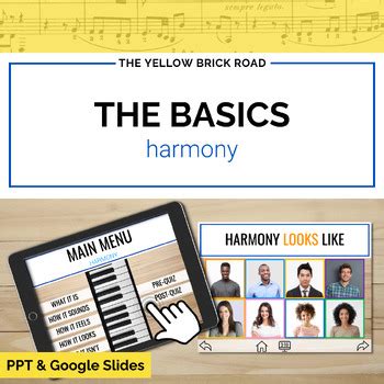 Basics of Harmony in Music - Harmony Lesson for Music - THE YELLOW ...