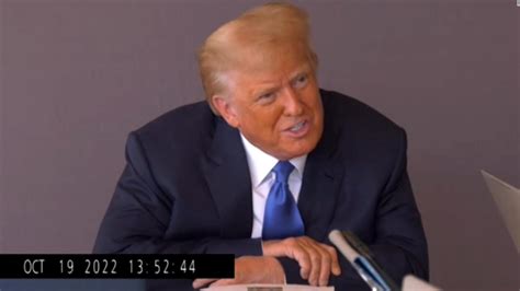 Revelan Video Del Testimonio De Trump En Juicio En Su Contra Por