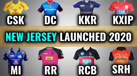 IPL 2022 All Team New Jersey | CSK, RR, KKR, MI, SRH, DD, KXIP, RCB