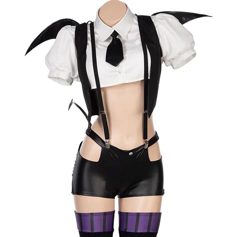 UWOWO ensemble de Lingerie Sexy ange et démon Costume de Cosplay