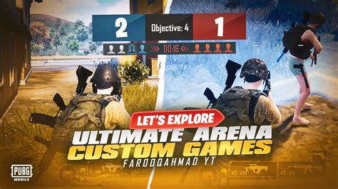 Let S Explore Ultimate Arena With Custom Games PUBG MOBILE Live