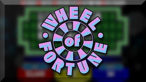 Wheel of Fortune Game Show Software - Etsy