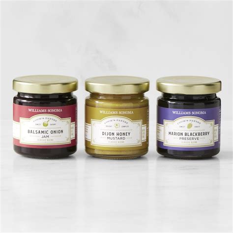 Cheese Board Condiment Trio Gift Set Williams Sonoma