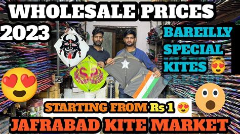 Jafrabad Kite Market Starting From Rs 1 Cheapest Kite Market In Delhi