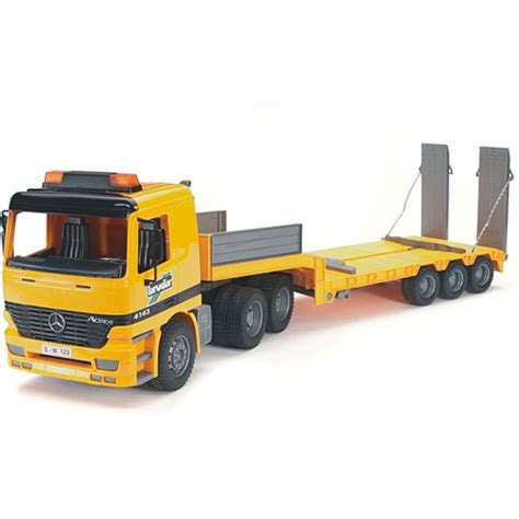 Bruder MB Low Loader (Semi w/tr - Toys Unique