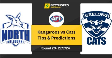 Geelong Cats Vs North Melbourne Tips AFL 2024 Preview Predictions