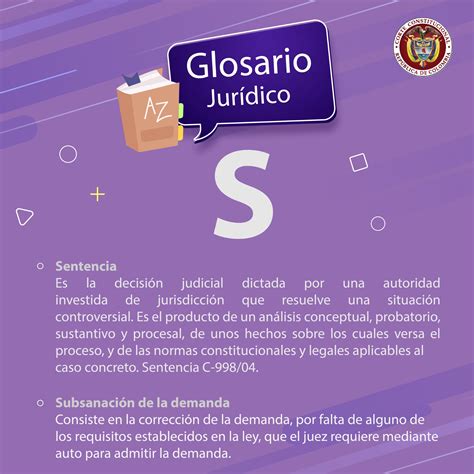 Corte Constitucional on Twitter GlosarioJurídicoParaLaCiudadanía I