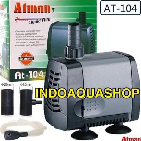 Jual ATMAN AT 104 Pompa Celup Aquarium Kolam Submersible Water Pump Lc