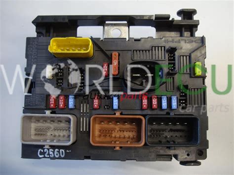 COMFORT CONTROL MODULE BSI BSM CITROEN PEUGEOT 9664055580 BSM L04 00