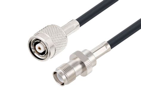 Reverse Polarity TNC Plug To Reverse Polarity TNC Jack Low Loss Cable