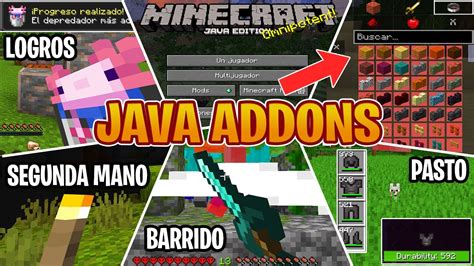 Top Addons De Java Para Minecraft Pe Mods Java Para