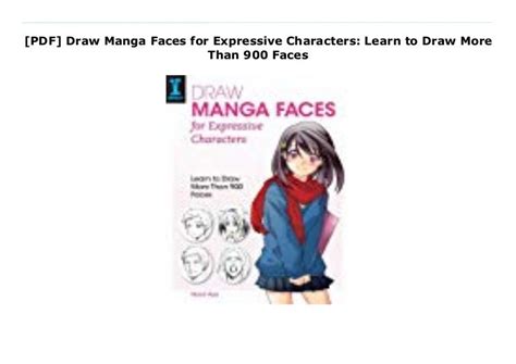 Pdf Draw Manga Faces For Expressive Characters Learn To Draw More