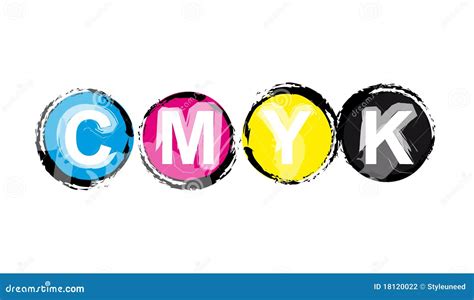 CMYK Color Model Stock Photography - Image: 18120022