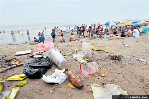 Playas Sucias Despu S De Un Feriado Diario La Hora