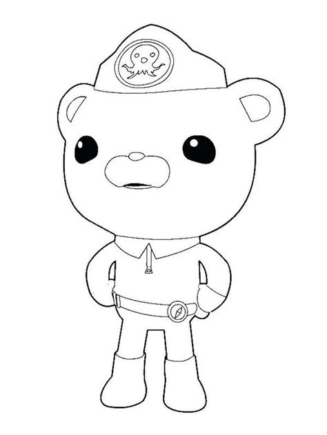 Octonauts Coloring Pages Pdf Ideas Coloringfolder Disney