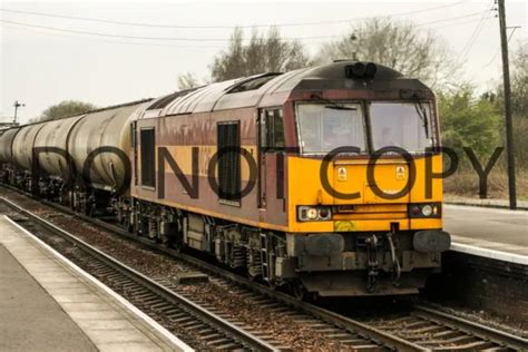 Uk Diesel Train Railway Photograph Of Class 60 60026 Loco Rm60 132 £1