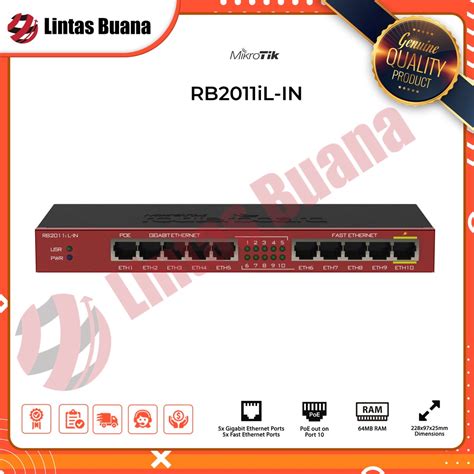 Jual Mikrotik Rb Il In Shopee Indonesia