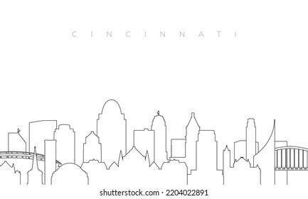 131 Cincinnati Skyline Outline Royalty-Free Photos and Stock Images | Shutterstock